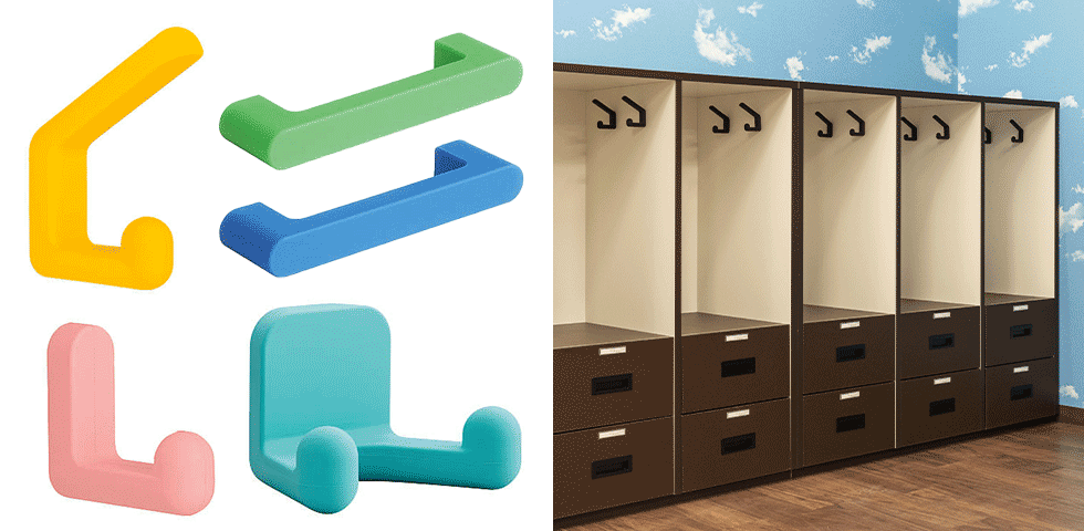 Silicone Rubber Hooks & Handles Series