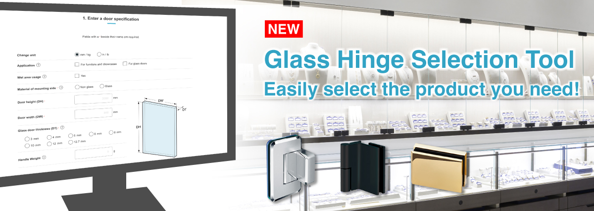 Glass Hinge Selection Tool